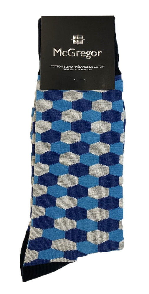 MCGREGOR SOCKS- MAZARINE BLUE