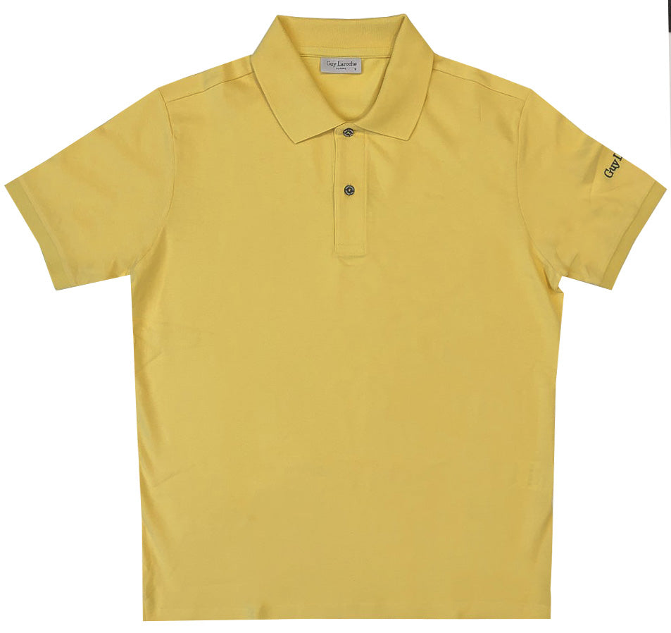 Guy in polo shirt clearance