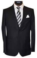 LIAM DANIEL 2 PIECE SUIT- BLACK