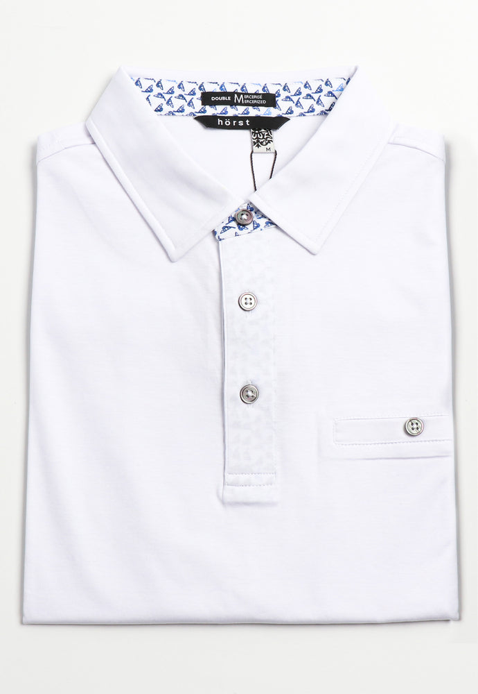 HORST POLO SHIRT- WHITE