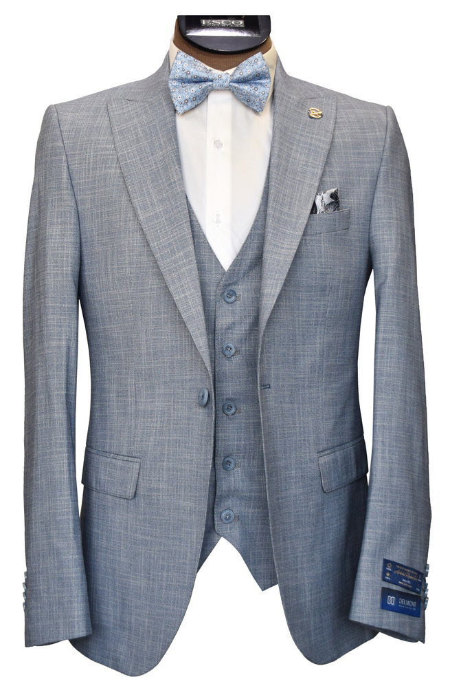 DELMONT 3 PIECE SUIT – ESCO CLOTHIERS