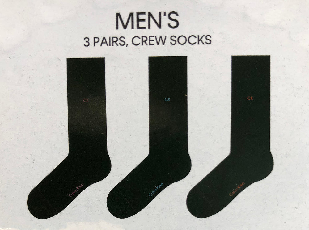 CALVIN KLEIN SOCKS- 3 PACK