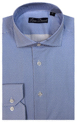 LIAM DANIEL DRESS SHIRT- BLUE DIAMOND