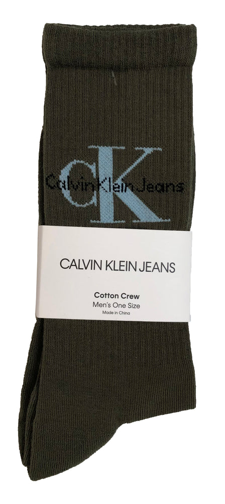 CALVIN KLEIN SOCKS OLIVE ESCO CLOTHIERS