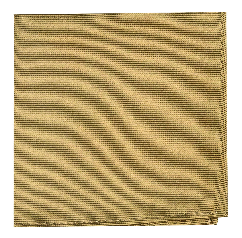 POCKET SQUARE- VENETIAN GOLD