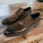 LIAM DANIEL DRESS SHOES- MAURO BROWN