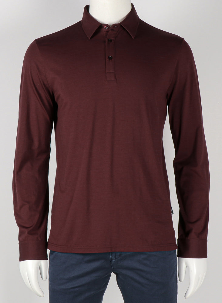 HORST LONG SLEEVE POLO- PORTO