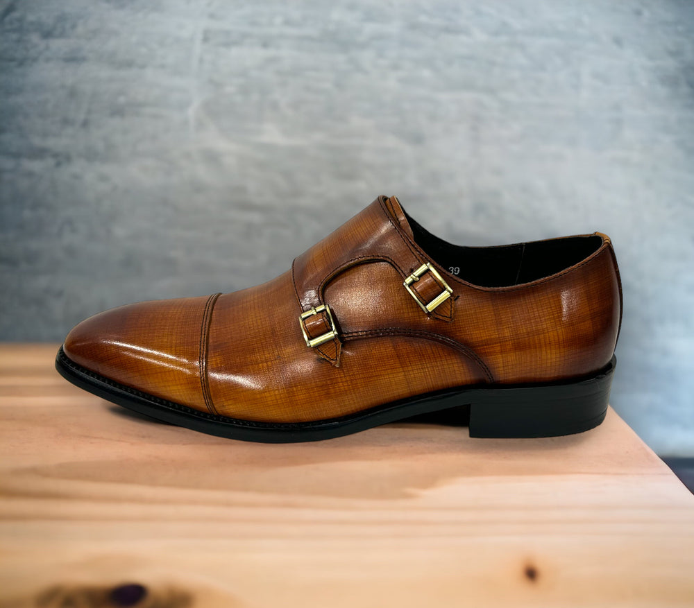 LIAM DANIEL DRESS SHOES- ALEN X BROWN