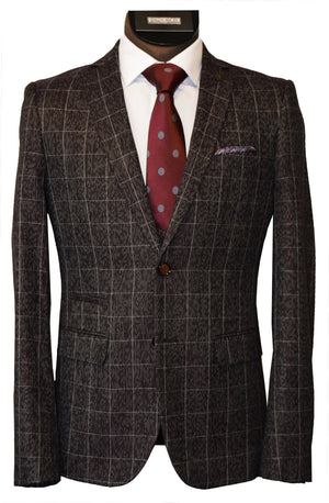 LIEF HORSENS 3 PIECE SUIT- WINE