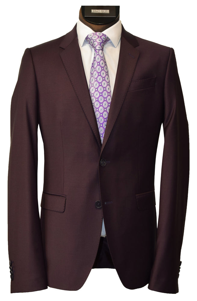 LIEF HORSENS 2 PIECE SUIT- BLACK LABEL/WINE