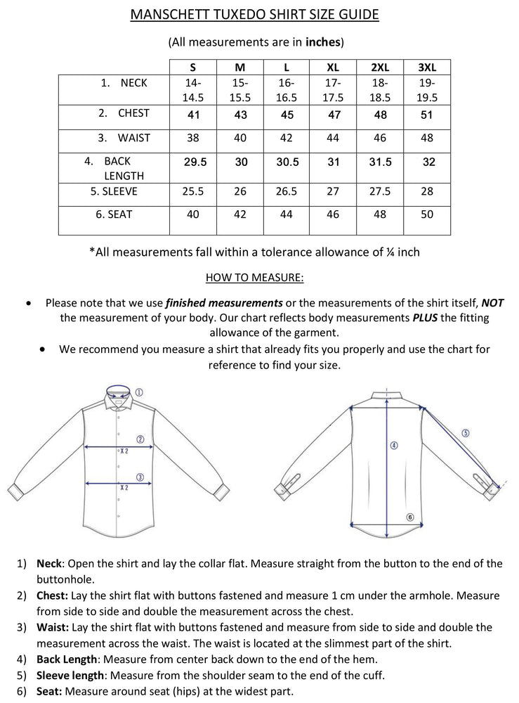 MANSCHETT TUXEDO SHIRT