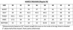 GALA SLACKS - MARCO V15, Charcoal(11)