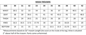 GALA SLACKS - MASSI V15, Charcoal(11)