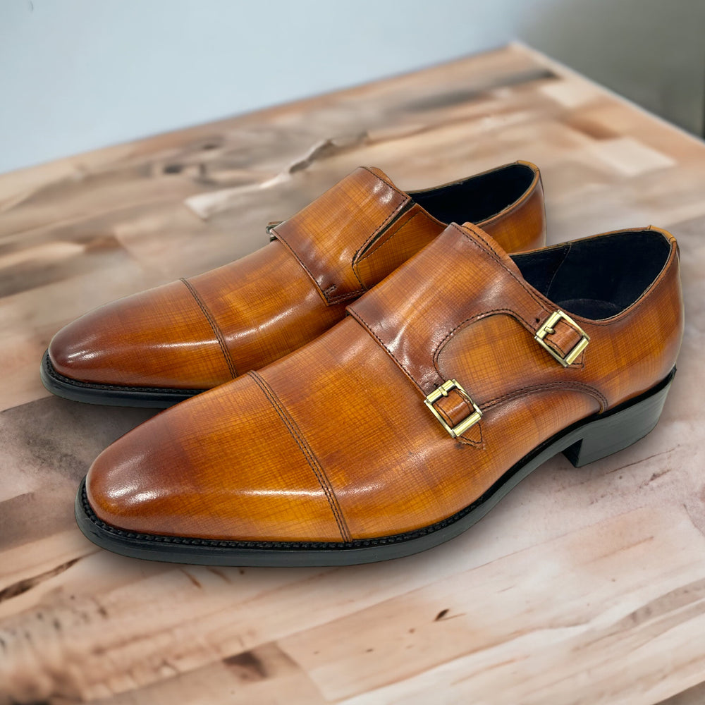 LIAM DANIEL DRESS SHOES- ALEN X BROWN