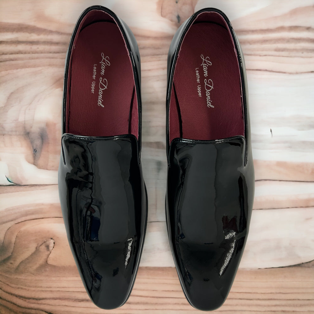 LIAM DANIEL DRESS SHOES- FABIO BLACK