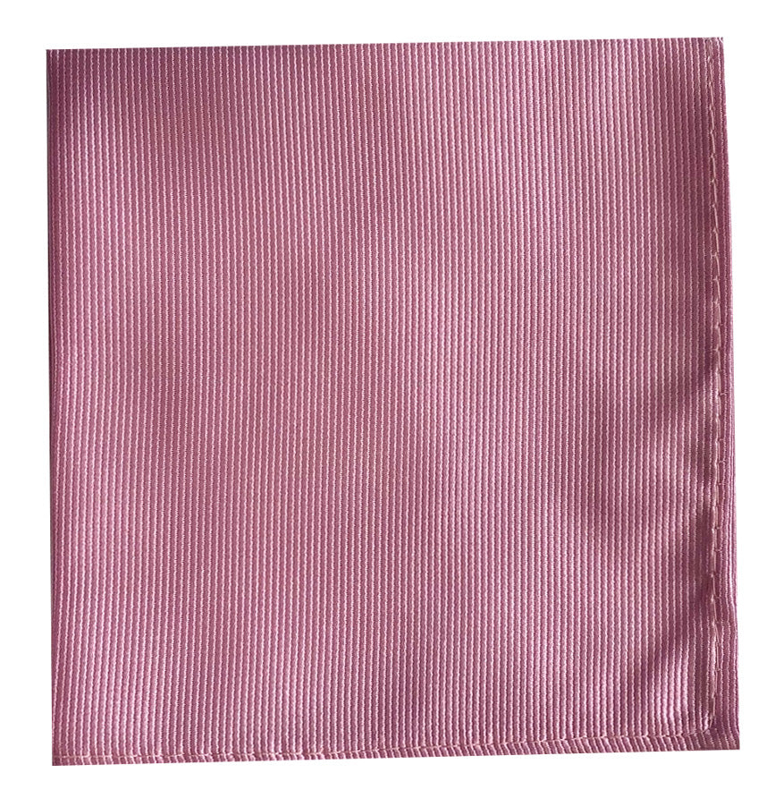 POCKET SQUARE- SUEDE ROSE