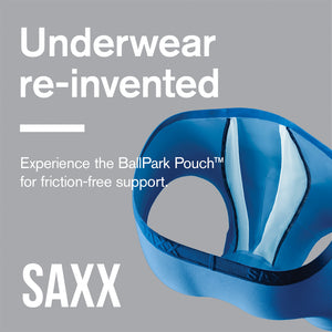 SAXX VIBE BOXER BRIEF- BLACK/BLACK