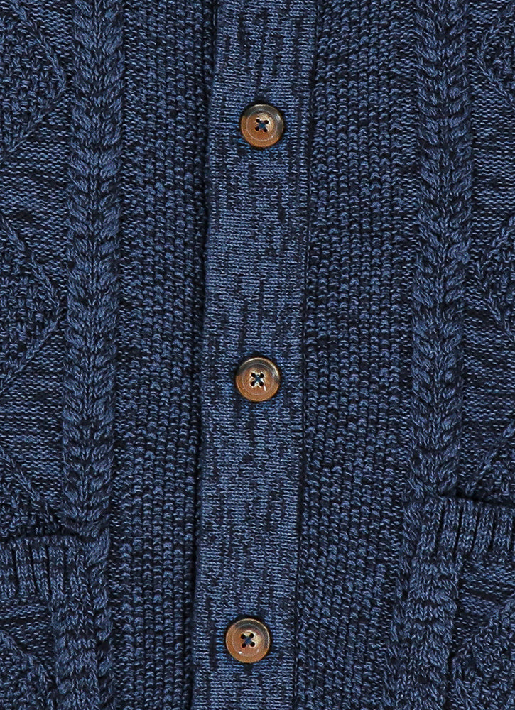 SOUL OF LONDON CARDIGAN- INDIGO