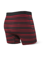 SAXX PLATINUM BOXER BRIEF- RED STRIPE