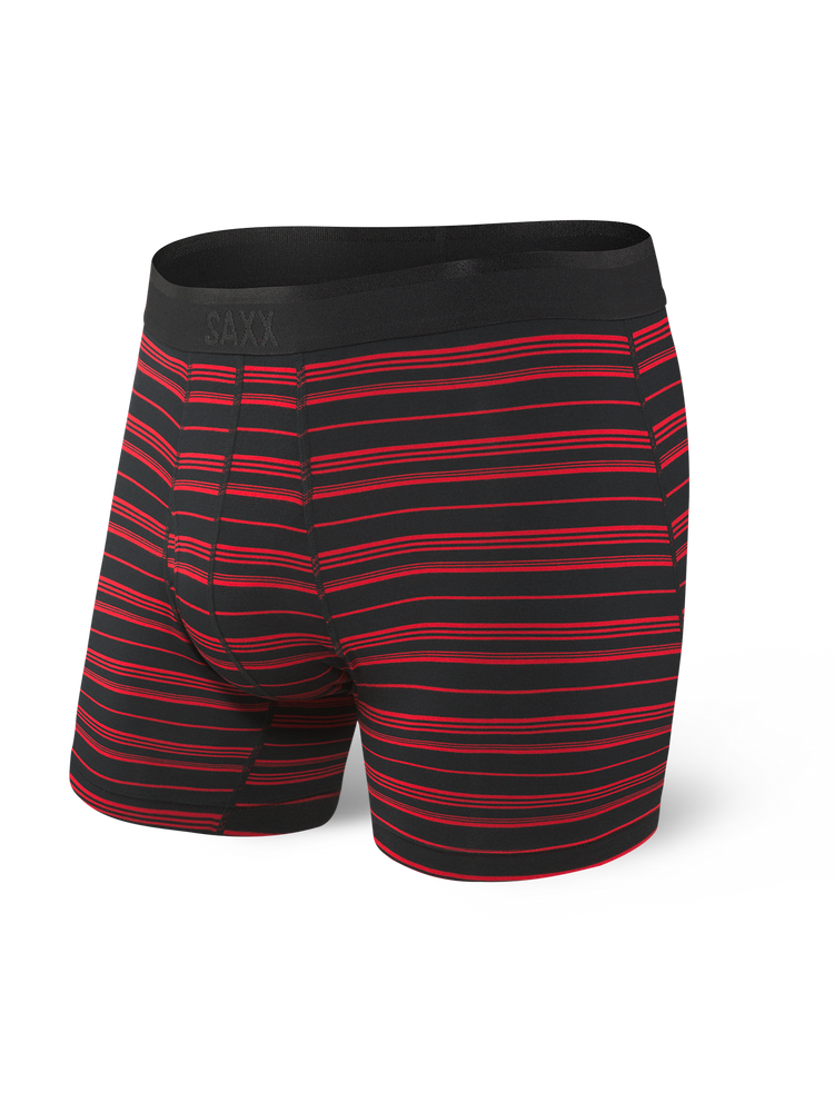SAXX PLATINUM BOXER BRIEF- RED STRIPE