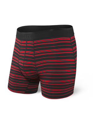 SAXX PLATINUM BOXER BRIEF- RED STRIPE