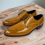 LIAM DANIEL DRESS SHOES- MAURO TAN