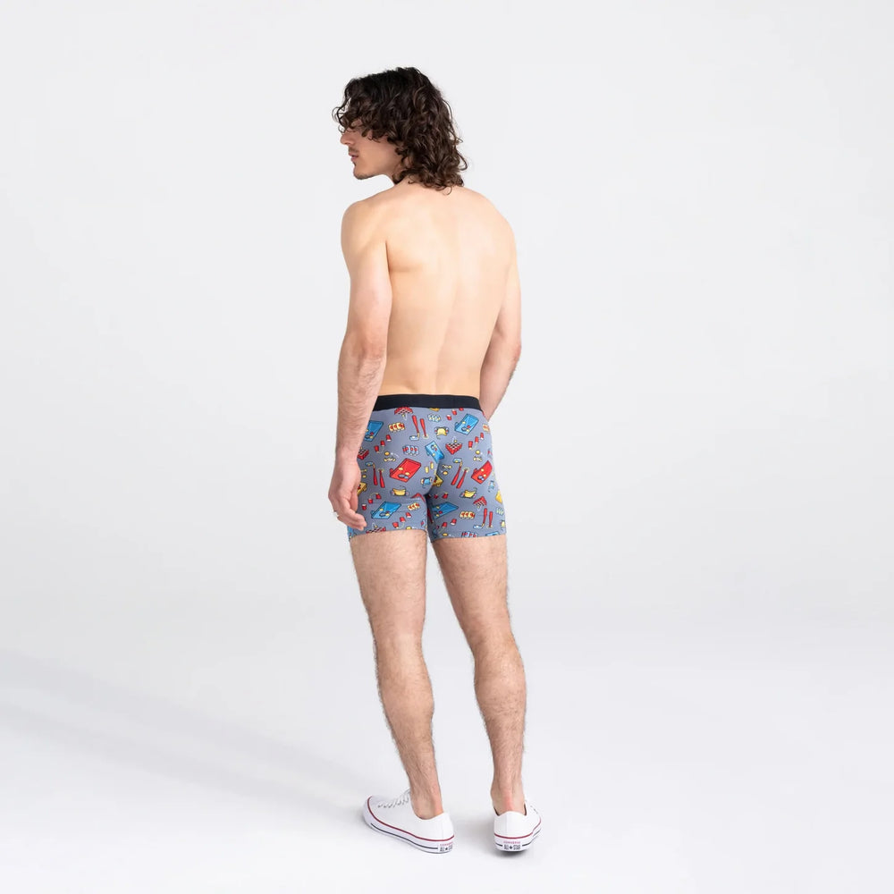 SAXX VIBE BOXER BRIEF-BEER OLYMPICS GREY