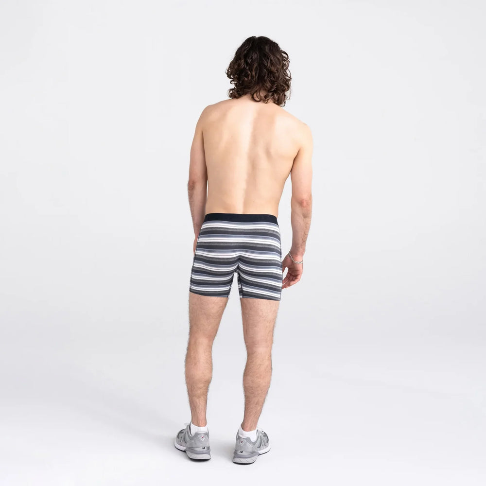 SAXX VIBE BOXER BRIEF-FREEHAND STRIPE GREY