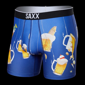 SAXX VOLT BOXER BRIEF- FRESH CATCH NAVY