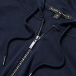 CORTINA FULL ZIP HOODIE- BLUE NIGHT