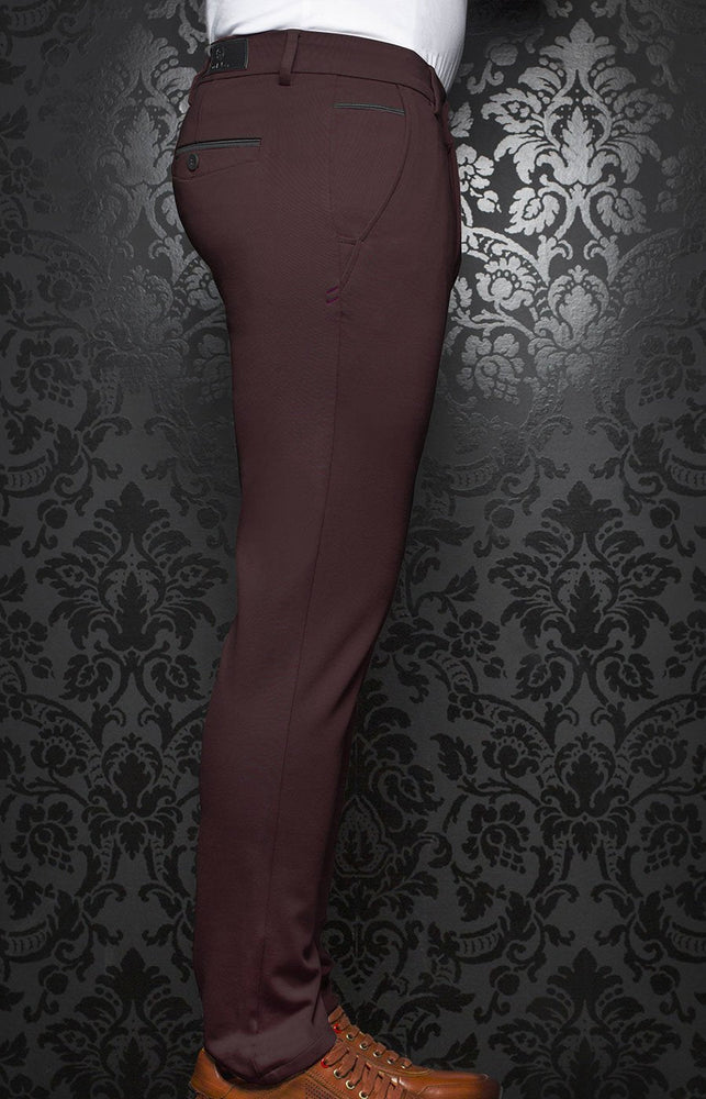 AU NOIR PANTS |  BERETTA, wine