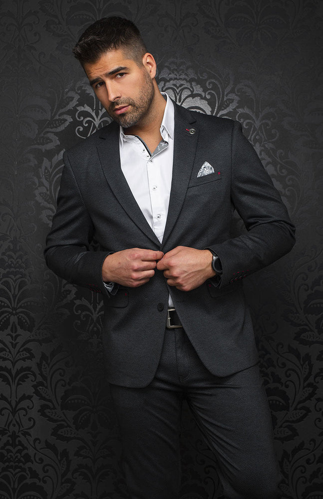 AU NOIR BLAZER | Scott, dark grey