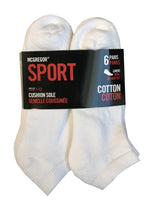 MCGREGOR SPORT SOCKS- 6 PCK LINERS