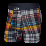 SAXX ULTRA BOXER BRIEF-FREE FALL PLAID