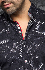 AU NOIR SHIRT | KAHLO, Black