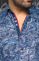 AU NOIR SHIRT - KAHLO, Sky Blue