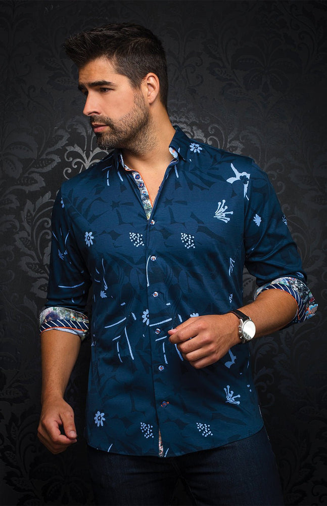 AU NOIR SHIRT | VERSO, Navy