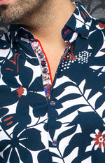 AU NOIR SHIRT - VERSO, Navy Tobacco