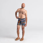 SAXX ULTRA BOXER BRIEF-FREE FALL PLAID