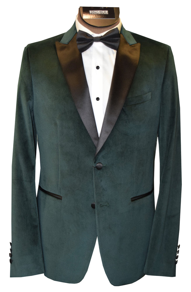 LIEF HORSENS VELVET TUXEDO JACKET