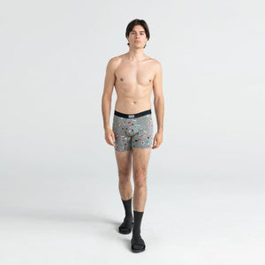 SAXX VIBE BOXER BRIEF-GREY SUSHI DOOBIE DOO