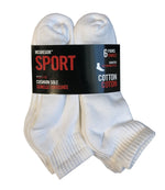 MCGREGOR SPORT SOCKS- 6 PCK QUATER SOCKS