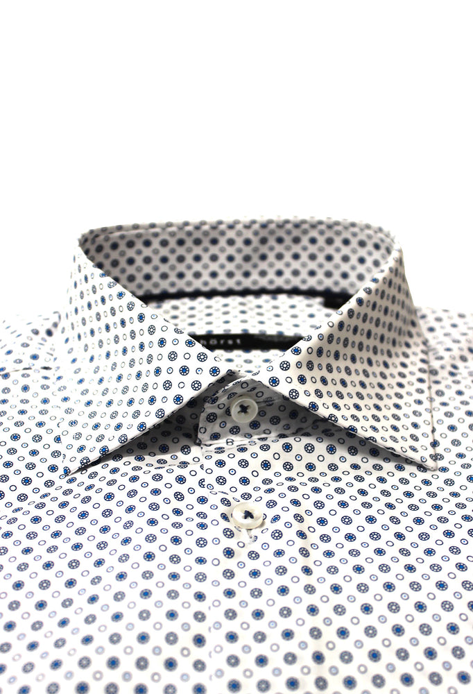 HORST LONG SLEEVE SHIRT- WHITE