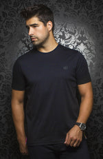 AU NOIR T-SHIRT | MICHAEL-C, navy