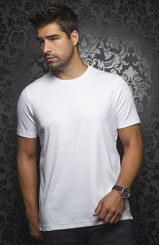 AU NOIR T-SHIRT | MICHAEL-C, white