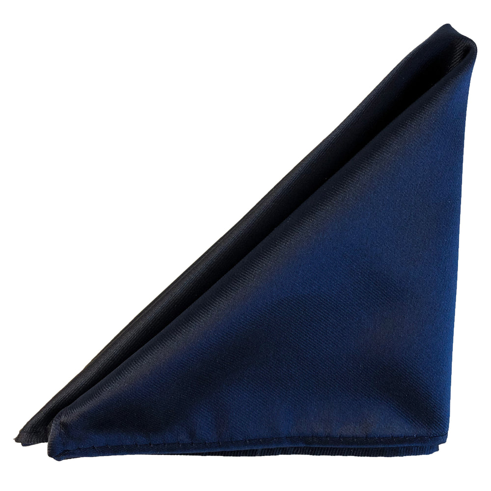 ENRICO RICCI POCKET SQUARE- NAVY