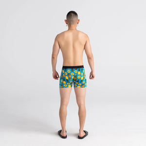 SAXX ULTRA BOXER BRIEF-POLKA PINEAPPLE BLUE