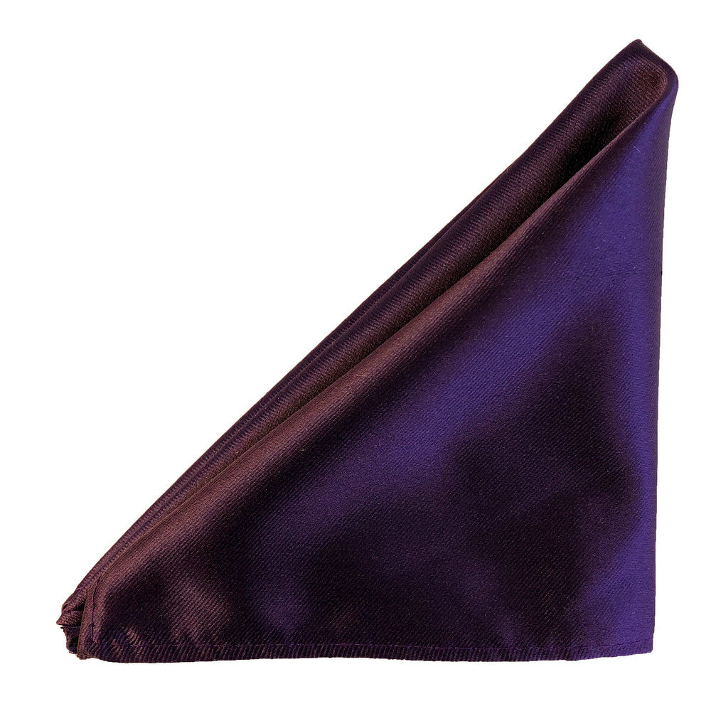 ENRICO RICCI POCKET SQUARE- PURPLE