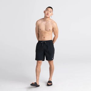 SAXX OH BUOY SWIM SHORTS 7"- BLACK